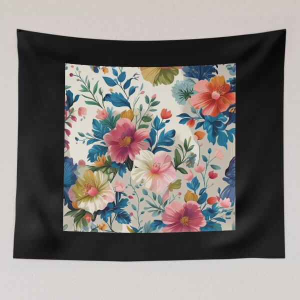 Item preview, Watercolor Floral Garden Notebook | Tropical Bloom Botanical Flower Pattern Journal designed and sold by FestivityFinds.