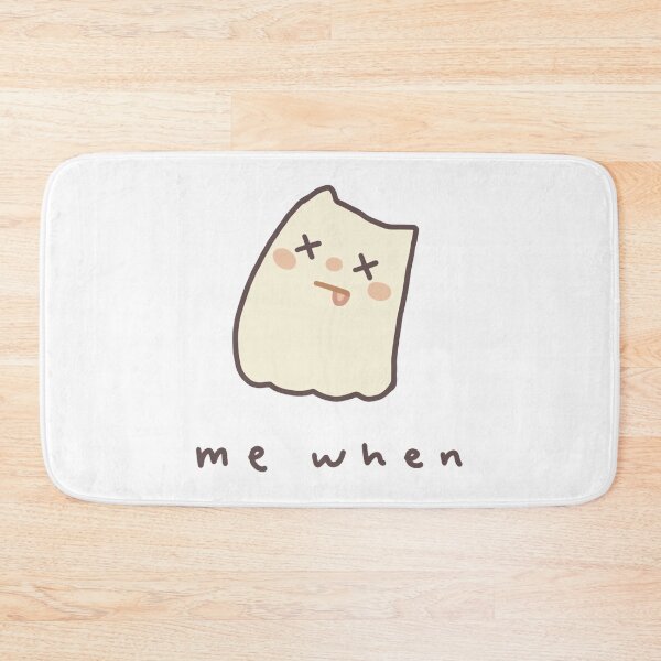 Item preview, Little Boo Me When Funny Relatable Ghost Reaction Art designed and sold by starmuffsre.