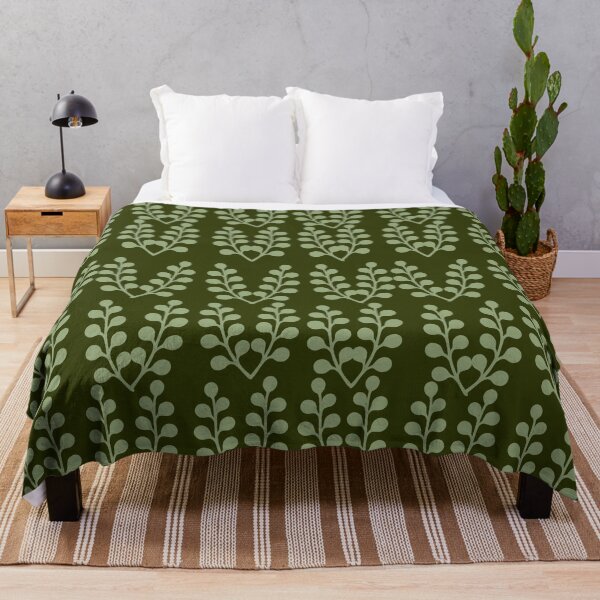 Item preview, Sage Green Leaf Vine Pattern | Minimalist Botanical Art designed and sold by Jyoti-Quotes.