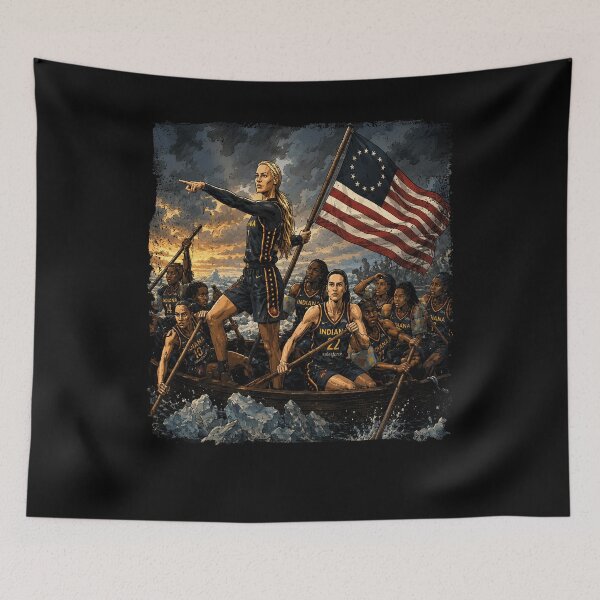 Item preview, Sophie Cunningham Caitlin Clark Crossing The Delaware designed and sold by watanabeee.