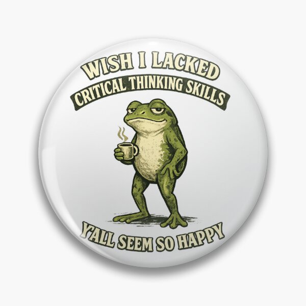 Item preview, Cool Frog Sipping Coffee - Witty Laziness Quote designed and sold by NovaCraft30.