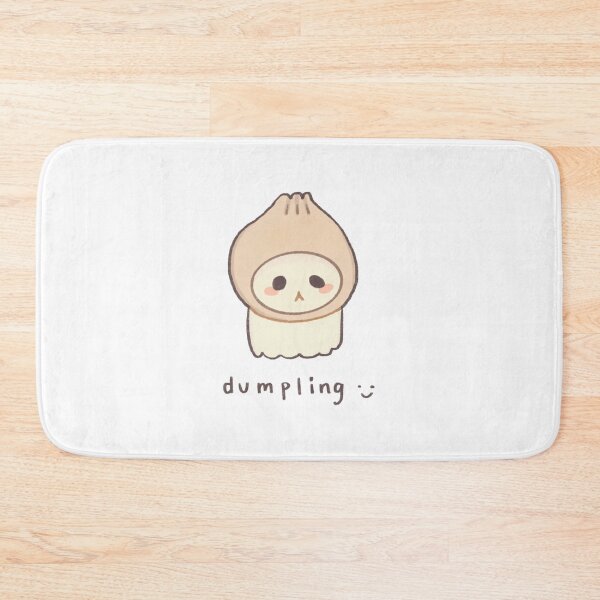 Item preview, Little Boo Cute Little Dumpling Creature Kawaii Food Design designed and sold by starmuffsre.
