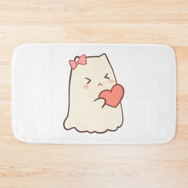 Item preview, Little Boo Cute Creature Holding Heart Love Valentine Art designed and sold by starmuffsre.