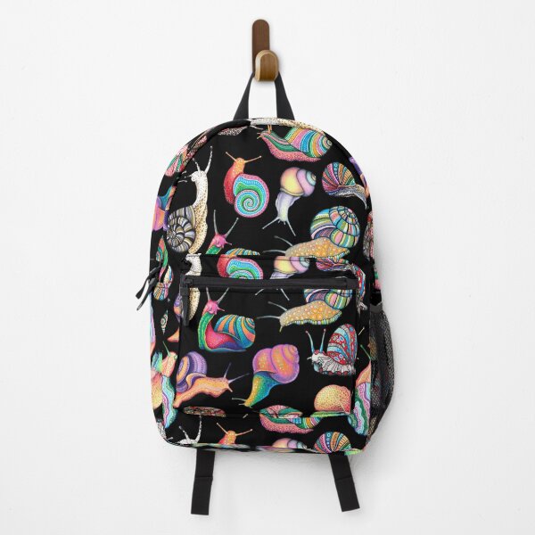 Item preview, Rainbow Snails pattern designed and sold by wonderikart.