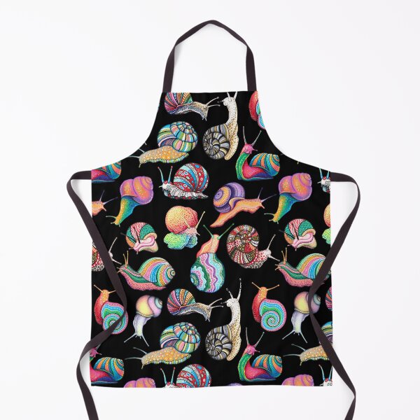 Item preview, Rainbow Snails pattern designed and sold by wonderikart.
