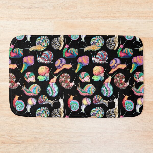 Item preview, Rainbow Snails pattern designed and sold by wonderikart.