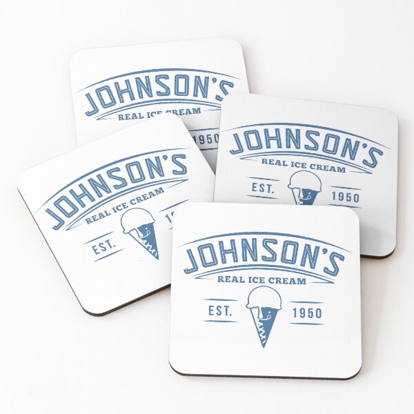 Item preview, Johnson's Real Ice Cream Vintage Badge Logo designed and sold by aevgxru.