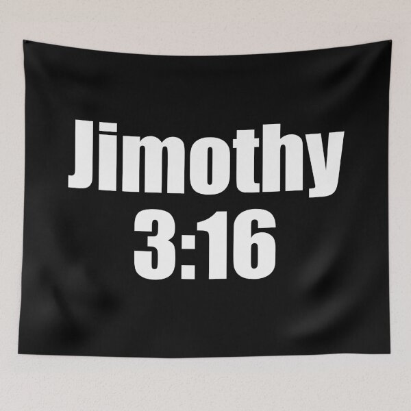 Item preview, Jimothy 3:16 designed and sold by Hellbilly Designs.