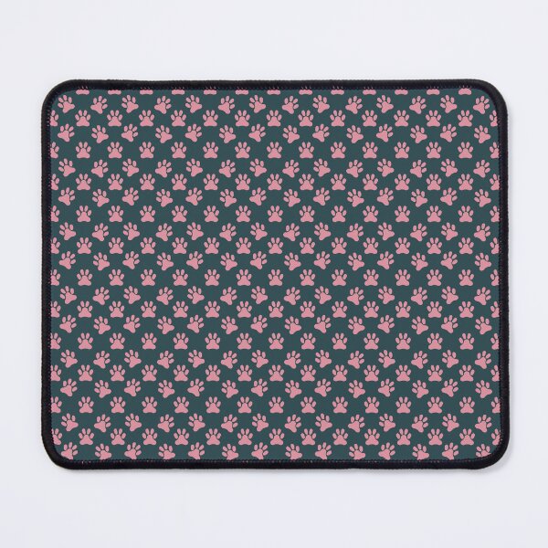 Item preview, XSmall Teal Cat Paw Prints Seamless Pattern Cute Modern Playful Pet Tracks designed and sold by DColourMuse.