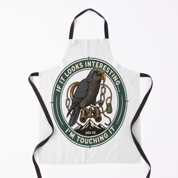 Item preview, Kea Parrot If It Looks Interesting Im Touching It designed and sold by Max Store.