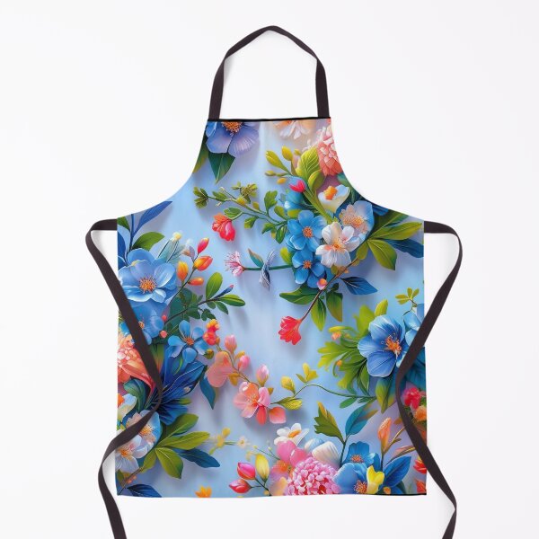 Item preview, Blue Floral Garden Pattern With Colorful Tropical Flowers Phone Case designed and sold by FestivityFinds.