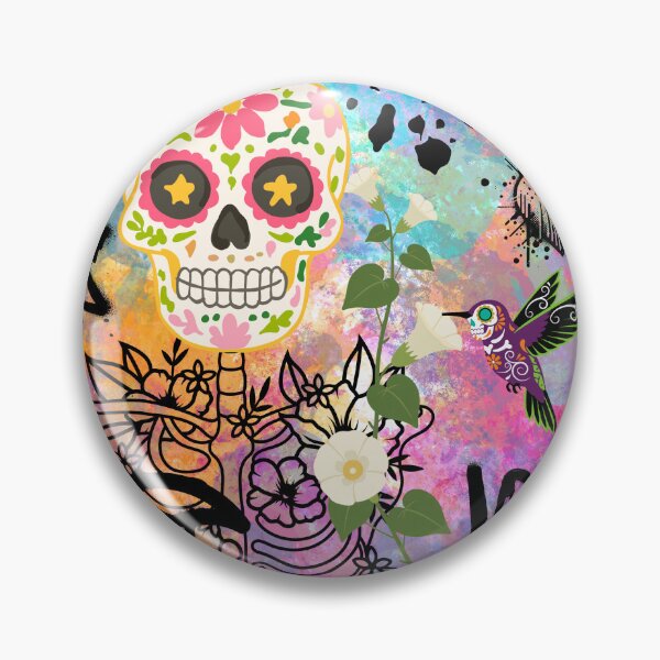 Item preview, Sugar Skull Graffiti designed and sold by ArtByTrishiaK.