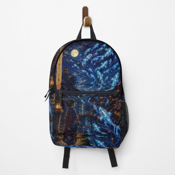 Item preview, The River of the Celestial Koi – Arte Japonés Ukiyo-e designed and sold by Substance_life.