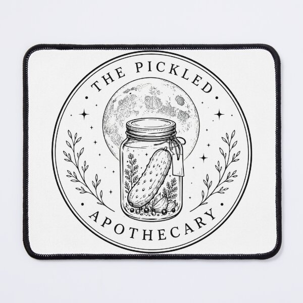 Item preview, Pickled Apothecary Vintage Stamp Sticker designed and sold by Imagine Ink Design Studio.