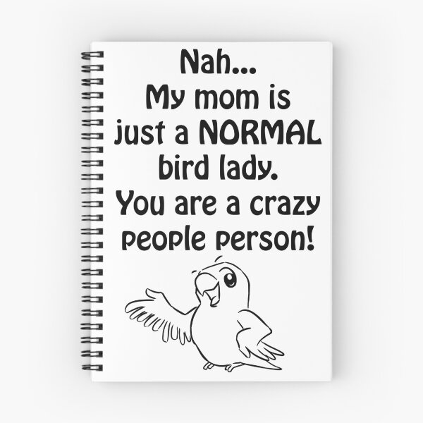 Item preview, Normal Bird Lady designed and sold by lifewithbirds.