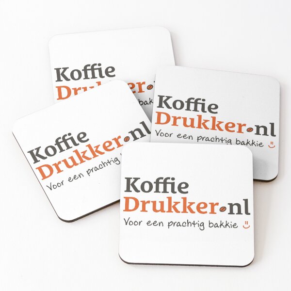 Item preview, KoffieDrukker.nl Coffee Printing Brand Logo designed and sold by aevgxru.