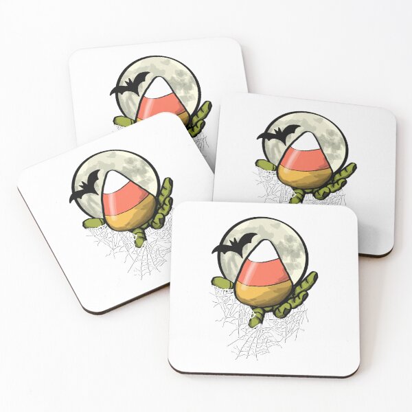 Item preview, Candy Corn Zombie Halloween Art designed and sold by QueensKinShoppe.