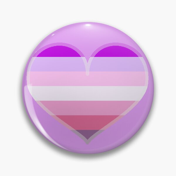 Item preview, Demigirl Gradient Pride Heart [Purple Edition] designed and sold by Roxzania.