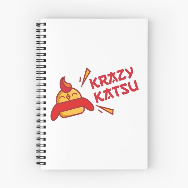Item preview, Krazy Katsu Playful Chicken Mascot Logo designed and sold by aevgxru.