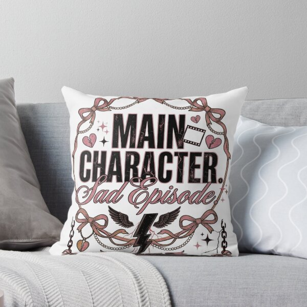 Item preview, Main Character Sad Episode Pink Coquette Aesthetic Design designed and sold by InkroarCo.