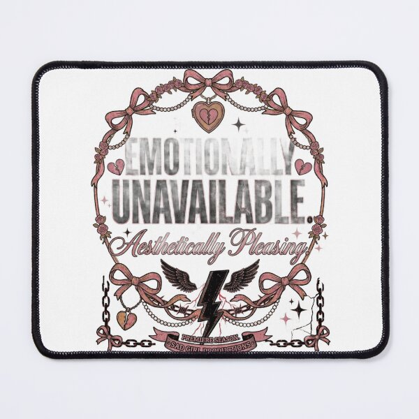 Item preview, Emotionally Unavailable Aesthetically Pleasing Sad Girl Design designed and sold by InkroarCo.