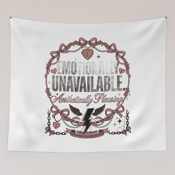 Item preview, Emotionally Unavailable Aesthetically Pleasing Sad Girl Design designed and sold by InkroarCo.