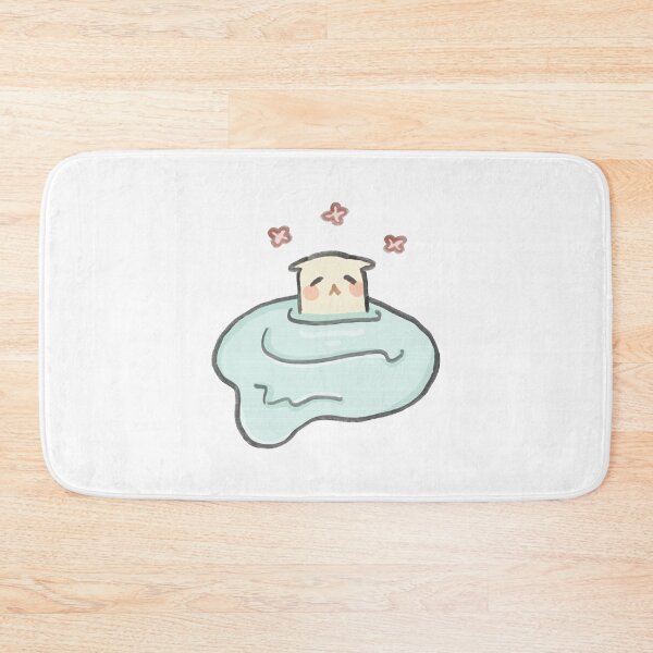 Item preview, Little Boo In The Hot Spring Cute Kawaii Onsen Graphic designed and sold by starmuffsre.