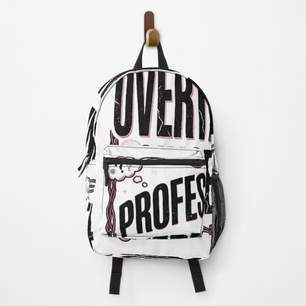 Item preview, Professionally Overthinking Since Birth Funny Mental Health Design designed and sold by InkroarCo.