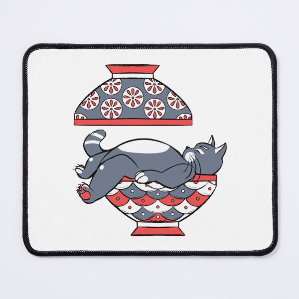 Item preview, Ramen Cat Cute Japanese Noodles Bowl Lazy Napping Art designed and sold by Kikinomiarts.