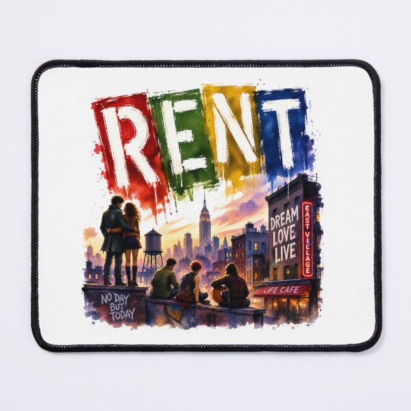 Item preview, RENT the Musical designed and sold by Lyric Vault - Rock on.