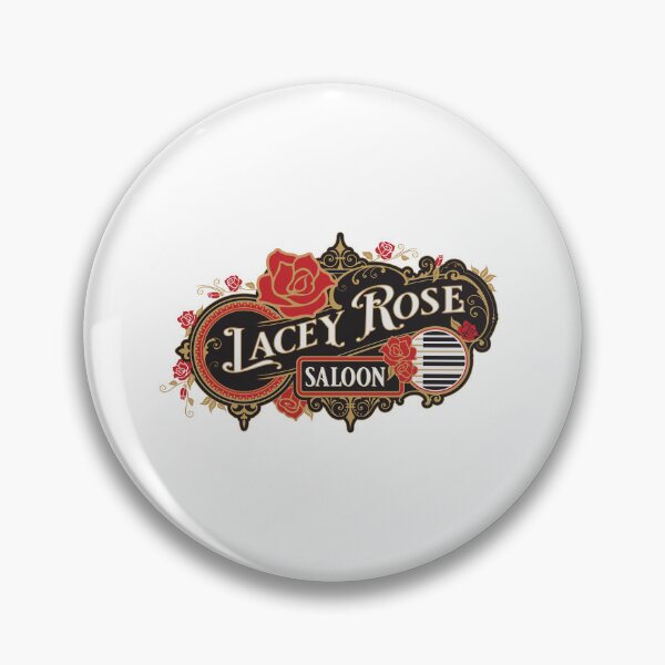 Item preview, Lacey Rose Saloon Vintage Red Rose and Piano Logo designed and sold by aevgxru.