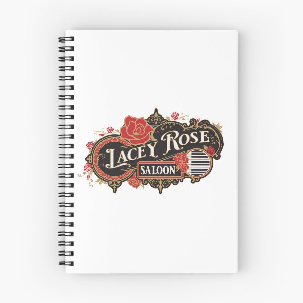 Item preview, Lacey Rose Saloon Vintage Red Rose and Piano Logo designed and sold by aevgxru.