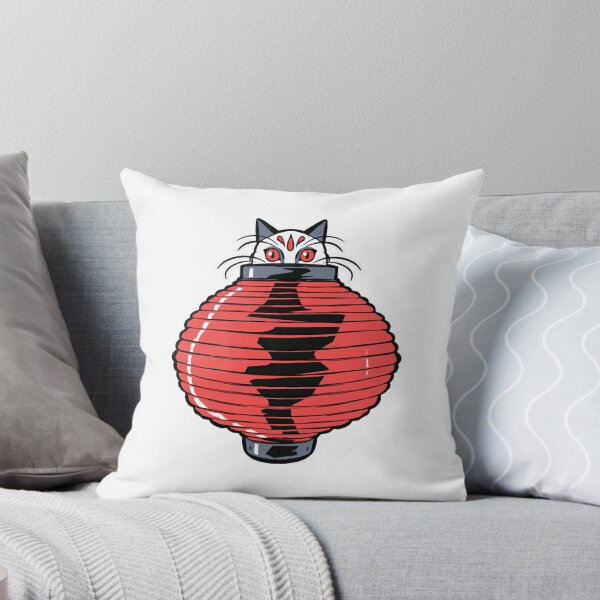 Item preview, Cat In Japanese Lantern Cute Chochin Festival Mascot Design designed and sold by Kikinomiarts.