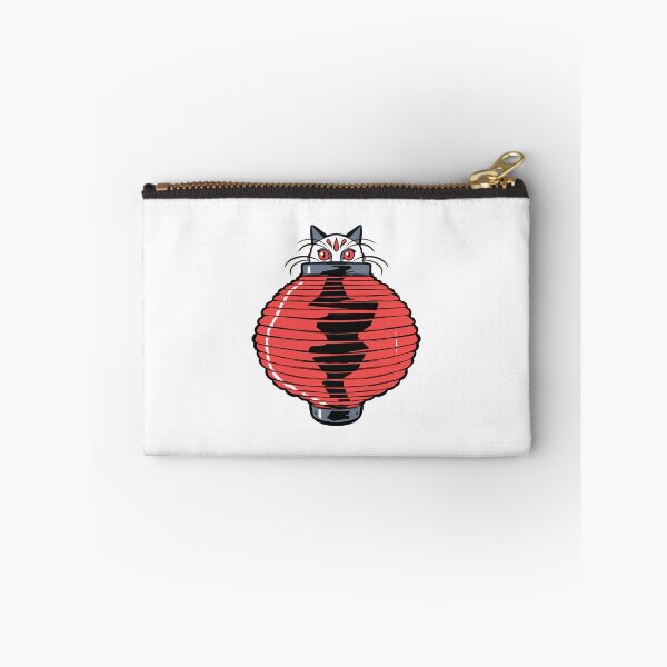 Item preview, Cat In Japanese Lantern Cute Chochin Festival Mascot Design designed and sold by Kikinomiarts.