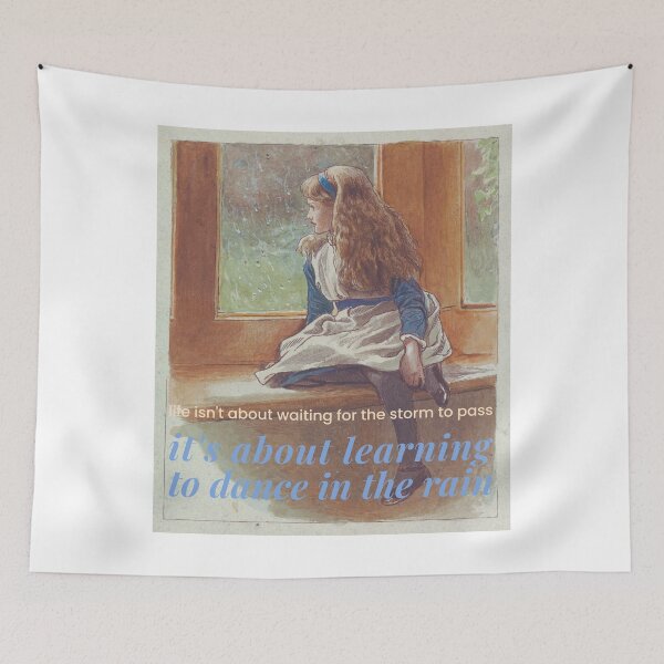 Item preview, Dance in the rain designed and sold by poppy-seed-art.