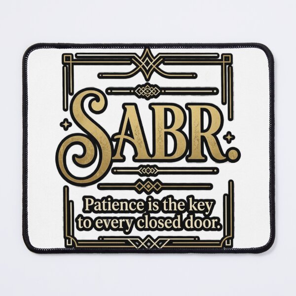 Item preview, Sabr Patience Is The Key To Every Closed Door Islamic Design designed and sold by InkroarCo.