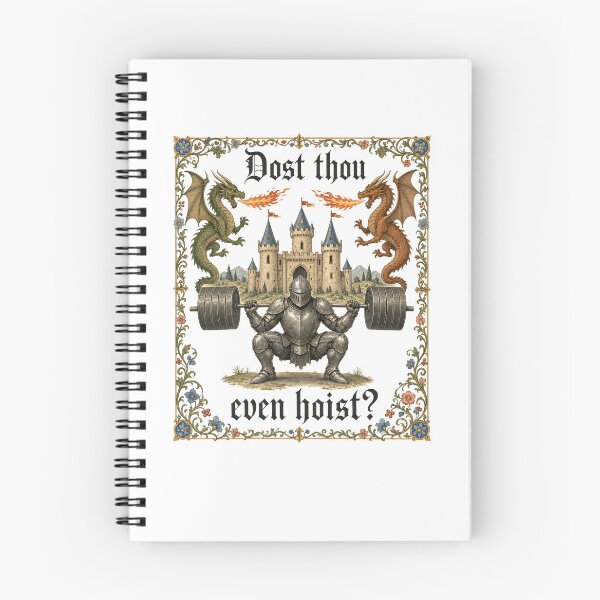Item preview, Dost Thou Even Hoist Medieval Gym designed and sold by bobcatmarty.