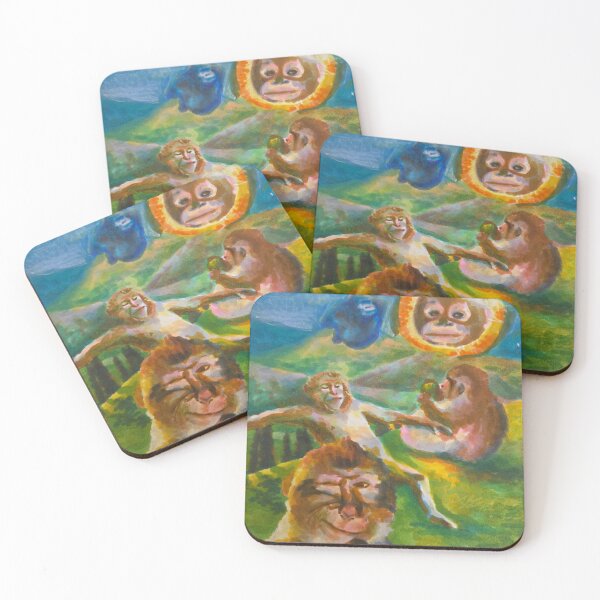 Item preview, Marker Print of Monkey Memes designed and sold by jadexjournal.