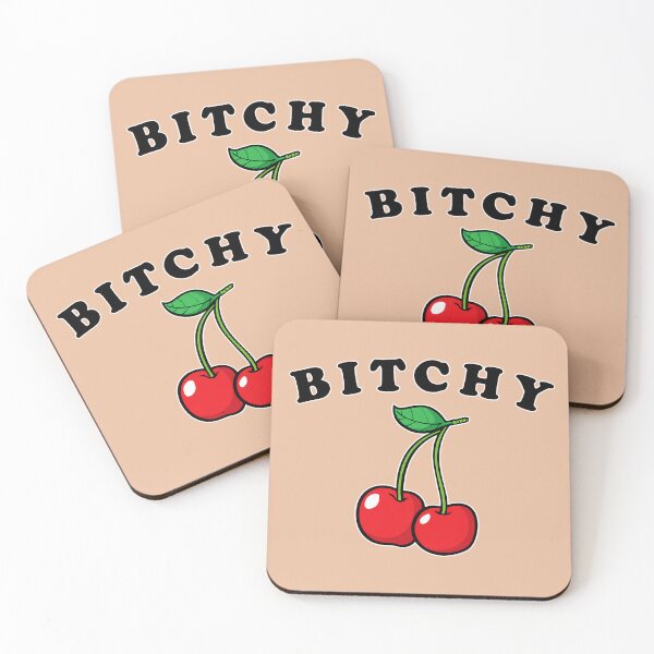 Item preview, Bitchy Cherries designed and sold by NoThoughtsCat.