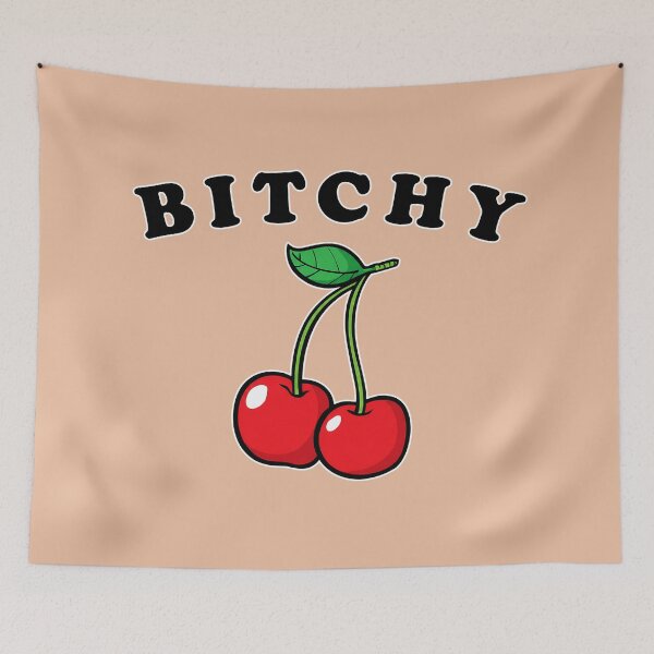 Item preview, Bitchy Cherries designed and sold by NoThoughtsCat.