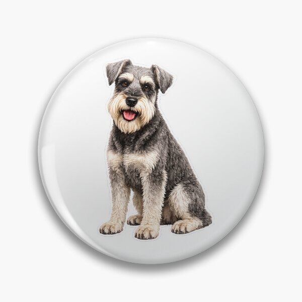 Item preview, Miniature Schnauzer dog designed and sold by BackgroundND.