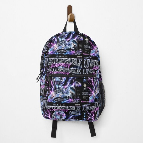 Item preview, Unstoppable Energy Y2K Cyber Lightning Art designed and sold by AnamikaArtVibe.