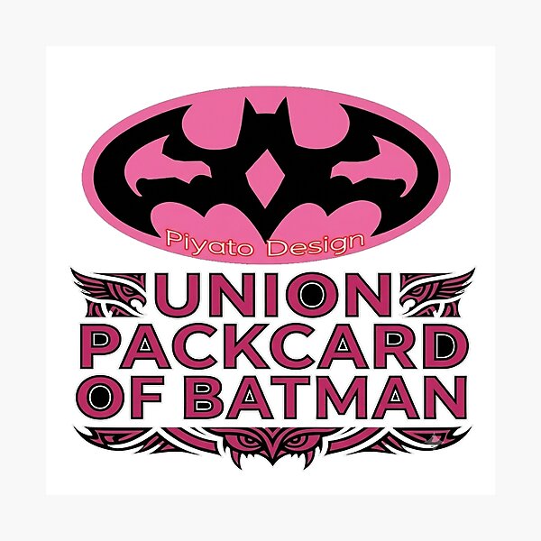 Item preview, Bat Tribal Union Graphic pink batman By Piyato Design designed and sold by PIYATO941DESIGN.