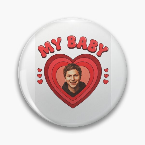 Item preview, Michael cera my baby boyfriend love birthday funny prank meme gift weird designed and sold by CheeseBlueprint.