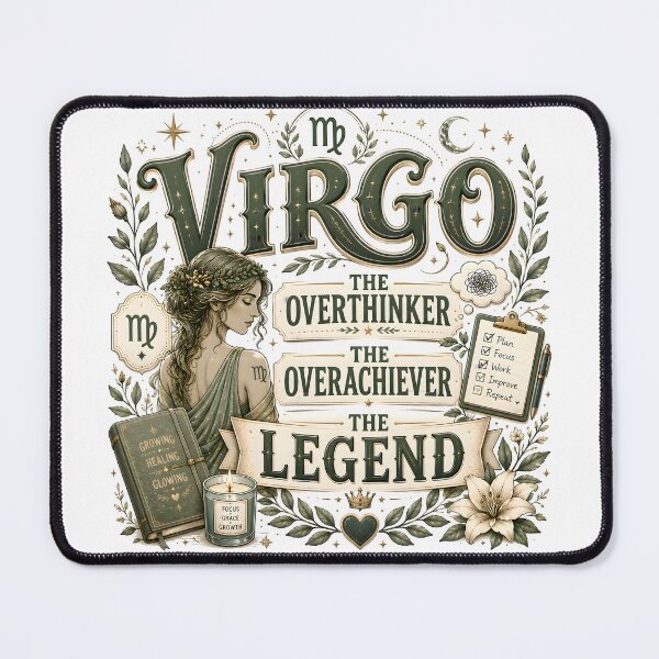 Item preview, virgo astrology, virgo constellation, virgo personality, virgo gifts designed and sold by TrueArtVibes.