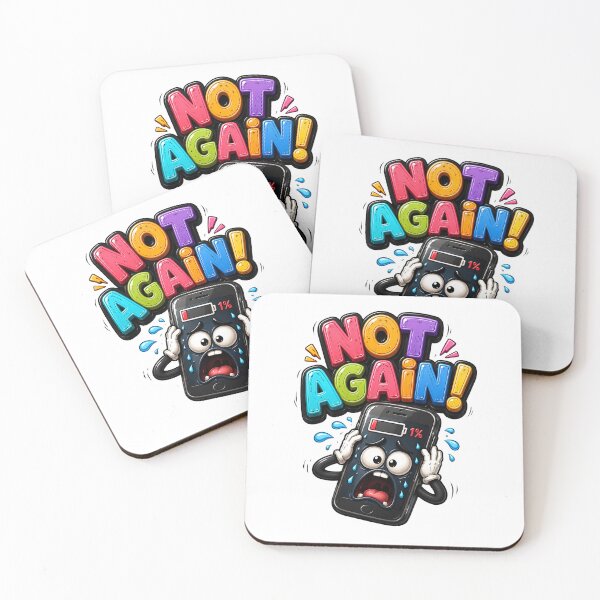 Item preview, Not Again Phone Battery Low Funny designed and sold by M.Store.