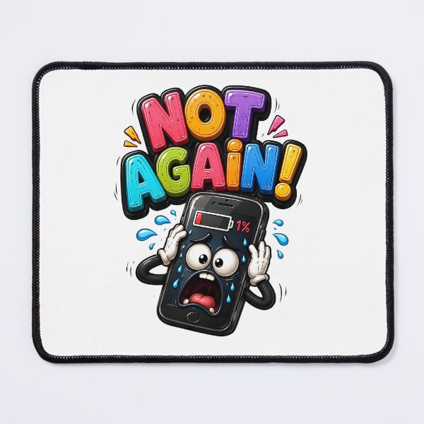 Item preview, Not Again Phone Battery Low Funny designed and sold by M.Store.