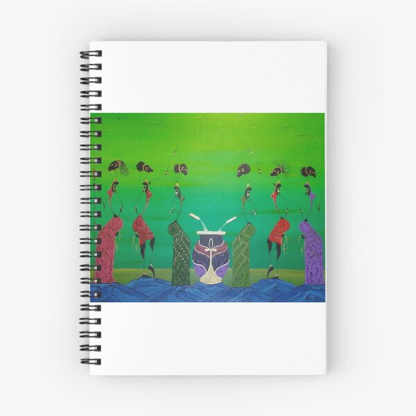 Item preview, “Ceremony of Harmony – Ancestral Gathering” designed and sold by Brown Symphony Art.
