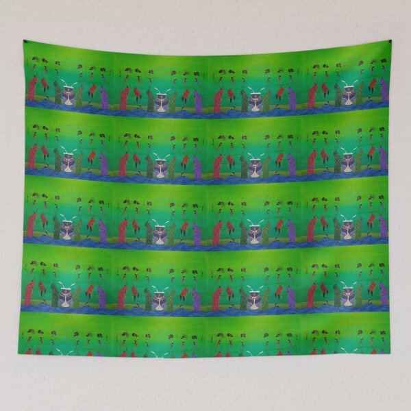 Item preview, “Ceremony of Harmony – Ancestral Gathering” designed and sold by Brown Symphony Art.
