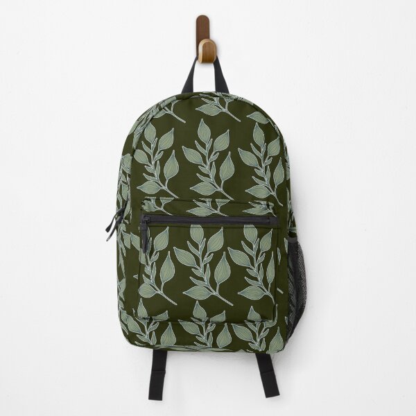 Item preview, Earthy Olive Green Leaves | Minimalist Olive Botanical Pattern designed and sold by Jyoti Digital Artist.